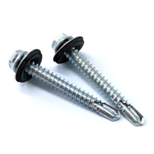 Color Self Carbon Metric Screw St 5.5 And Tek #3 Point Self-Drilling Screws